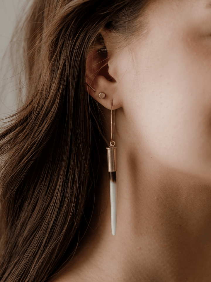 The Original Beth Dutton Quill Hoop Earrings - Heyday