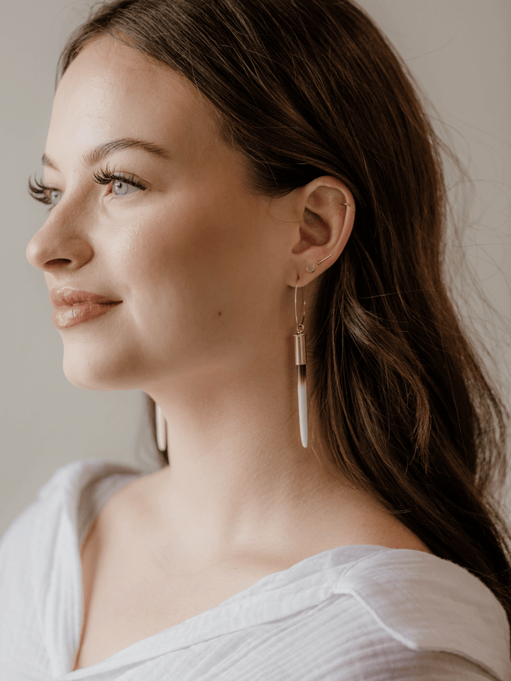 The Original Beth Dutton Quill Hoop Earrings - Heyday