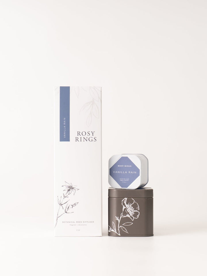 Vanilla Rain Travel Tin Candle - Heyday