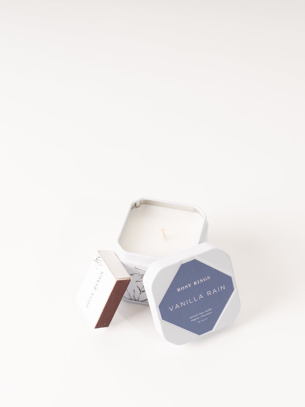 Vanilla Rain Travel Tin Candle - Heyday