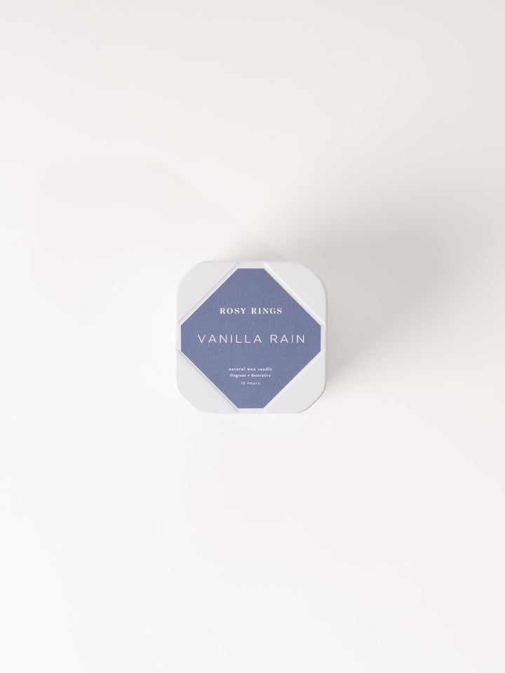 Vanilla Rain Travel Tin Candle - Heyday