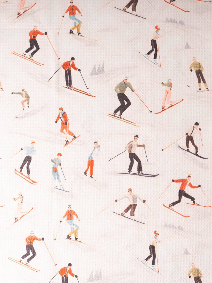 Vintage Skier Hand Towel - Heyday