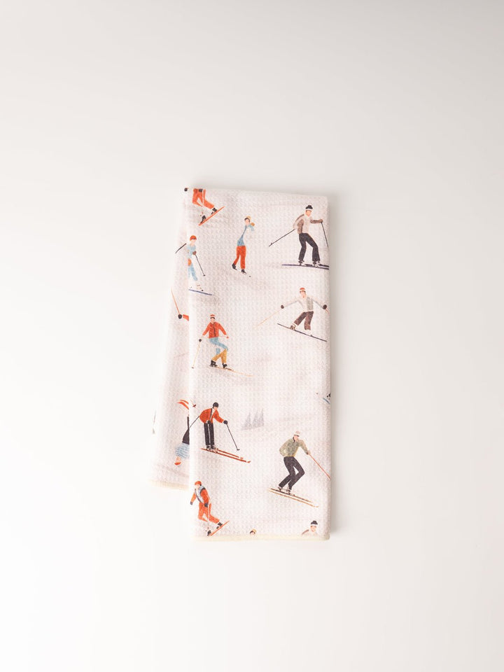 Vintage Skier Hand Towel - Heyday