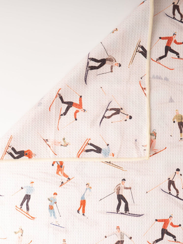 Vintage Skier Hand Towel - Heyday