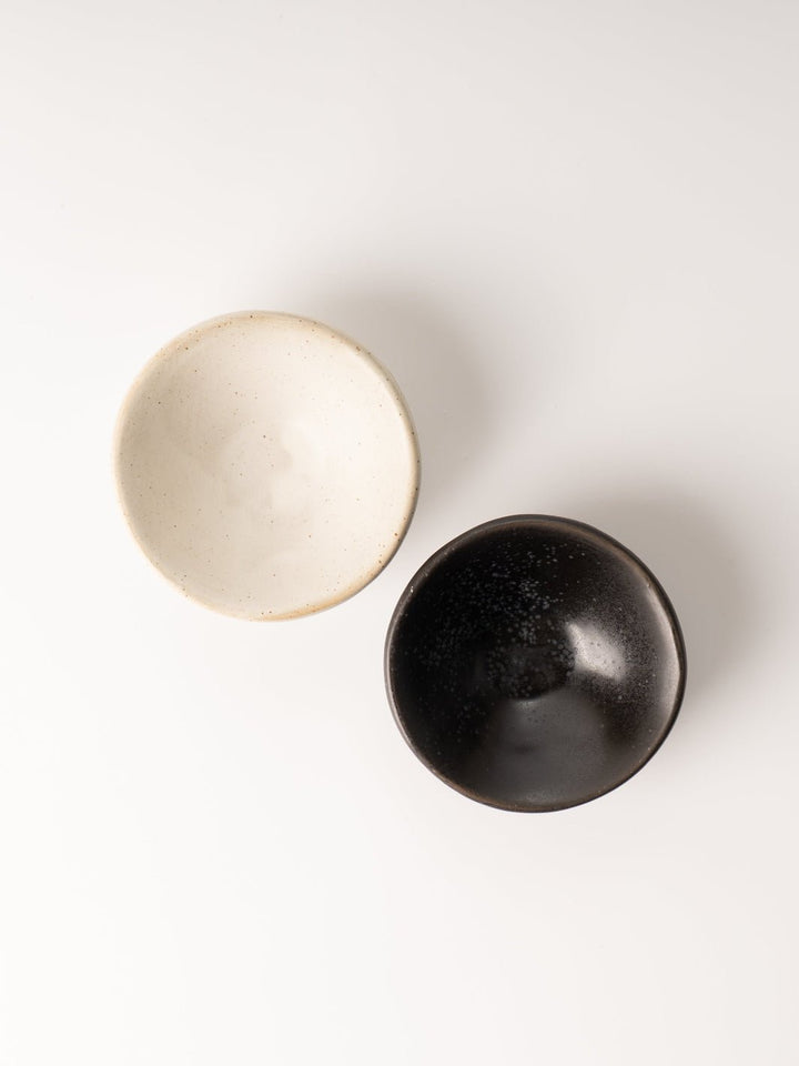 White Stoneware Pinch Bowl - Heyday