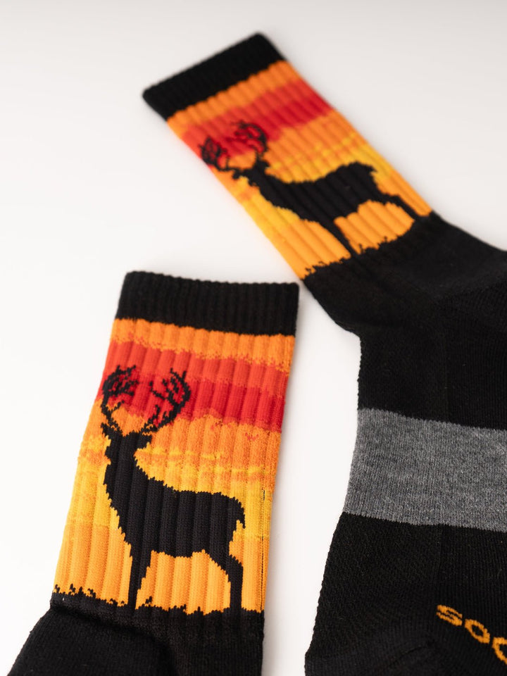 Wild Stag Men's Crew Socks - Heyday