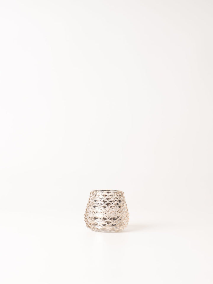 Winter White Pinecone Votive - Heyday