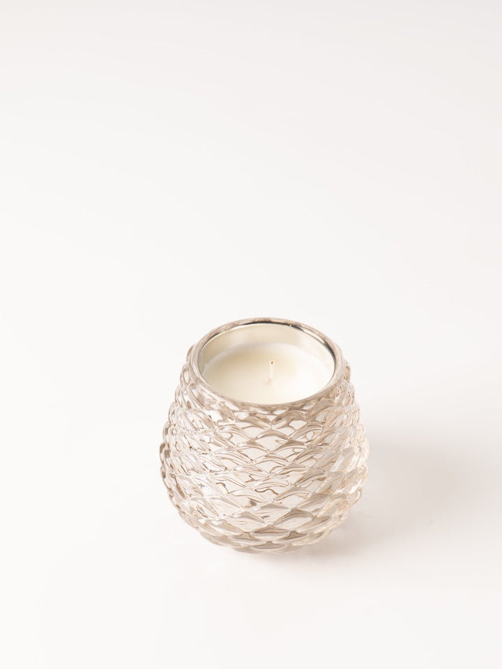Winter White Pinecone Votive - Heyday