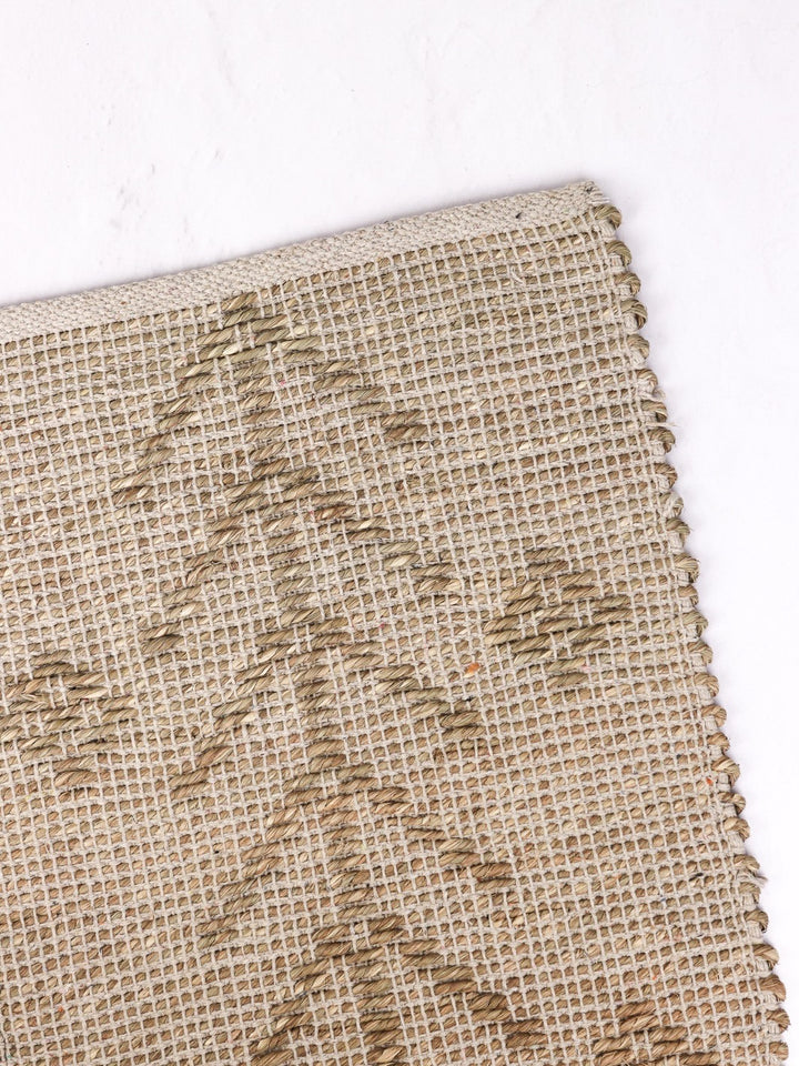 Woven Seagrass + Cotton Placemat