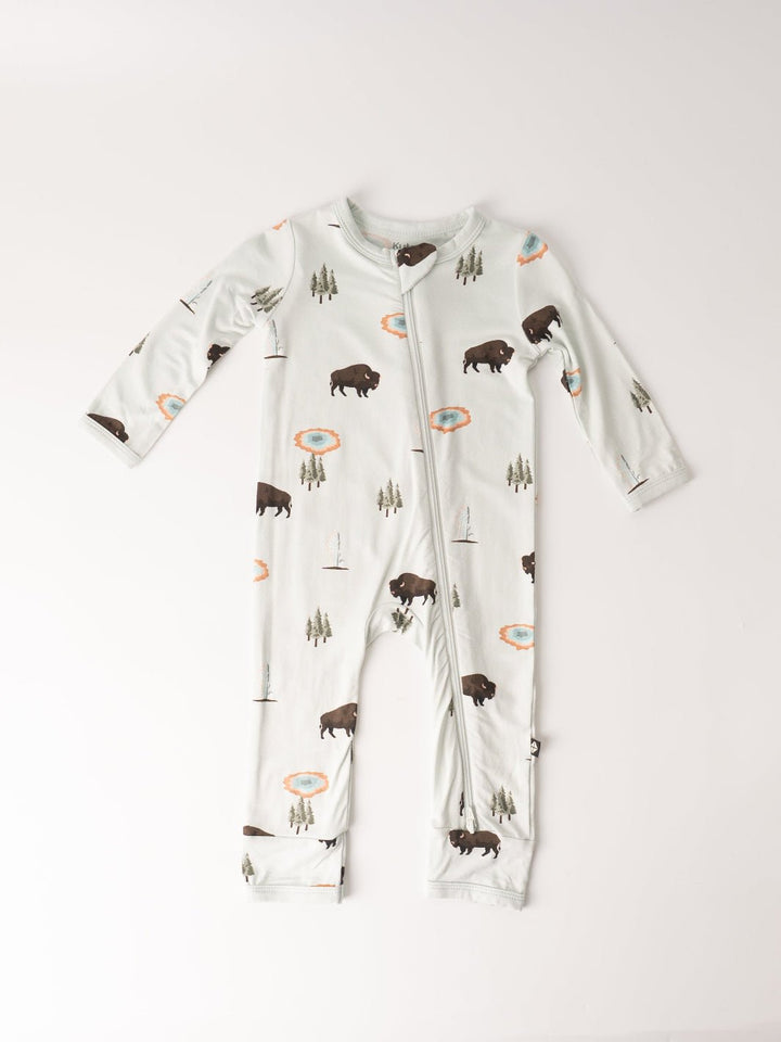 Yellowstone Zippered Romper - Heyday