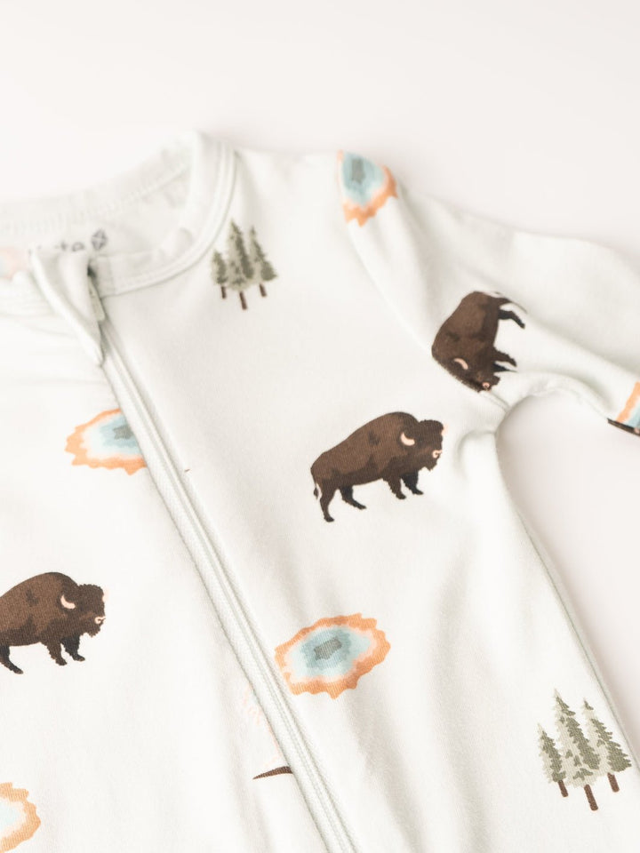 Yellowstone Zippered Romper - Heyday