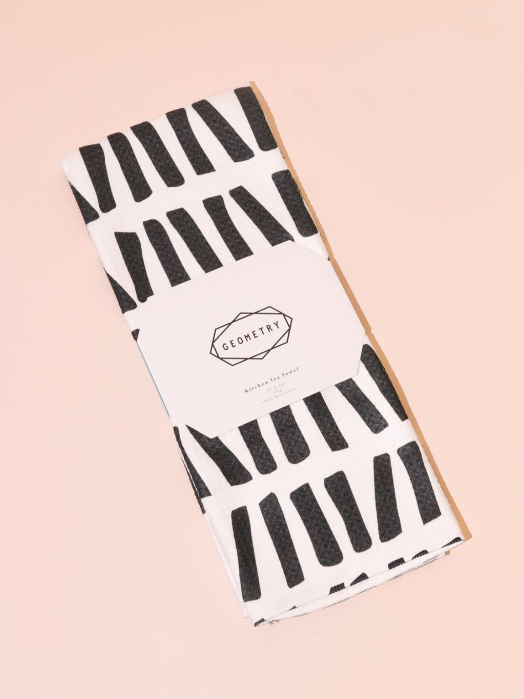 All Lined Up Microfiber Tea Towel - Heyday