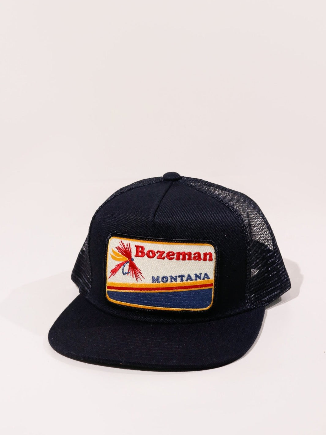 Bozeman Black Pocket Patch Hat - Heyday Bozeman
