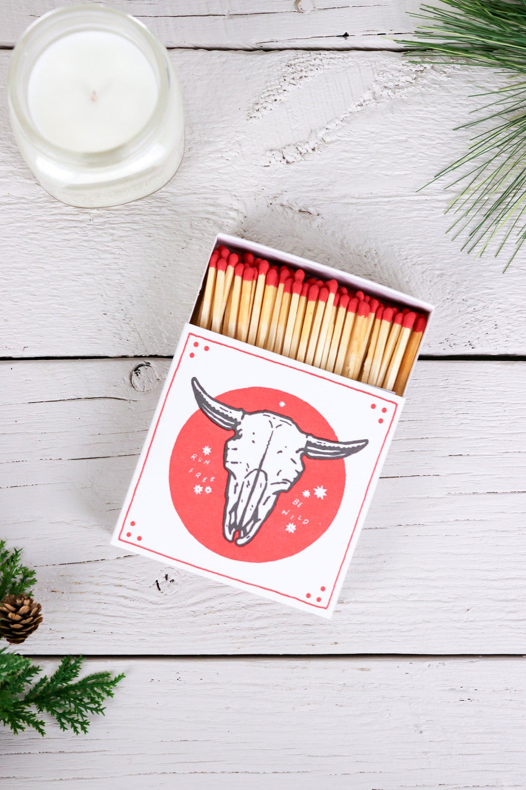 Bull Skull Matches - Heyday