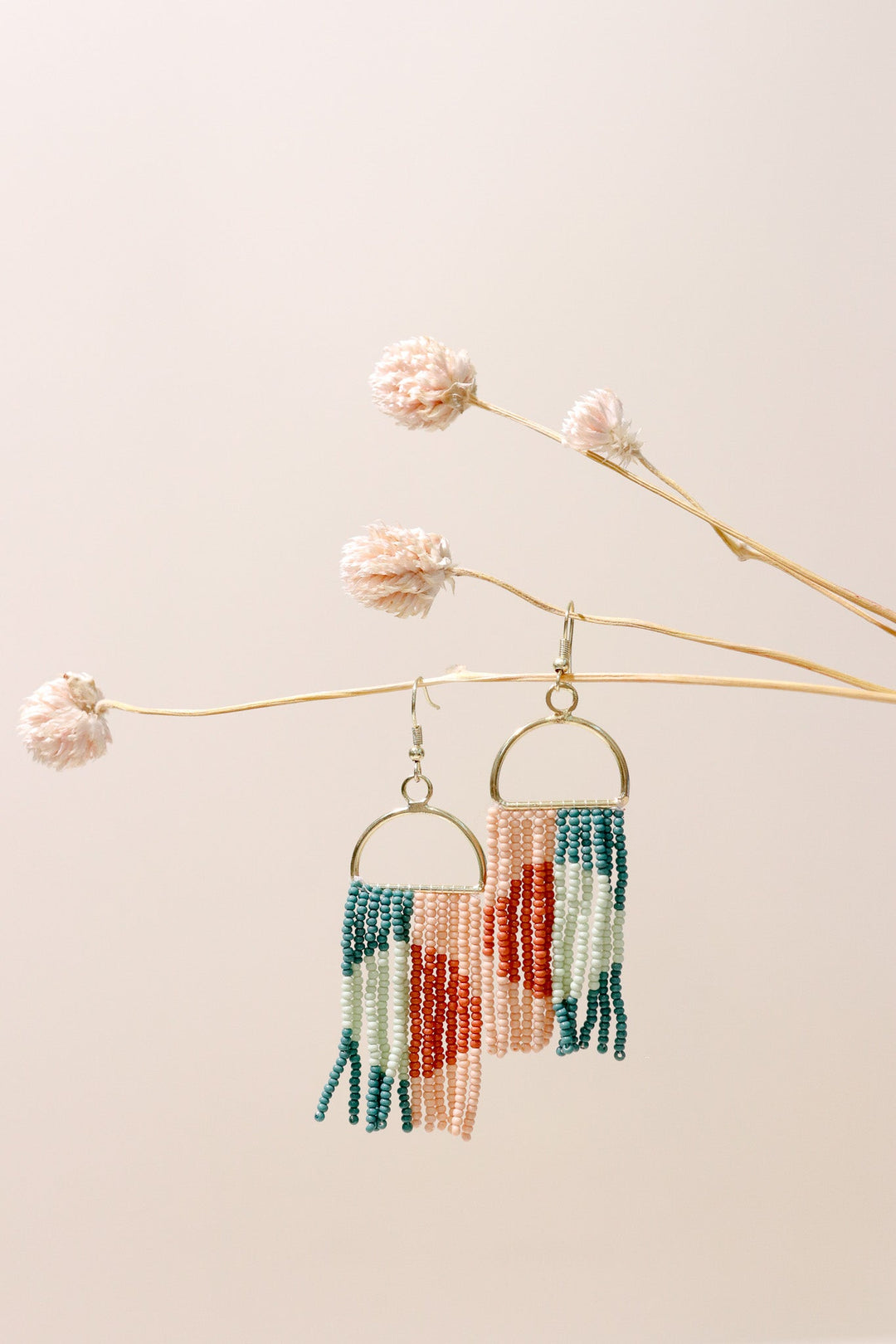 Desert Arch Fringe Earrings - Heyday