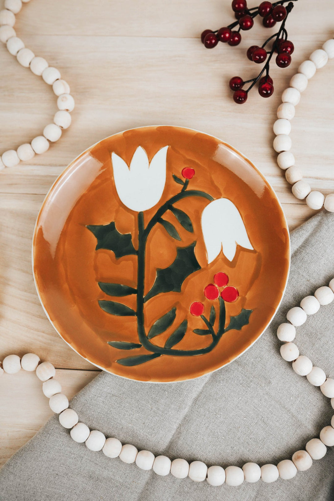 Gold Holly Plate - Heyday