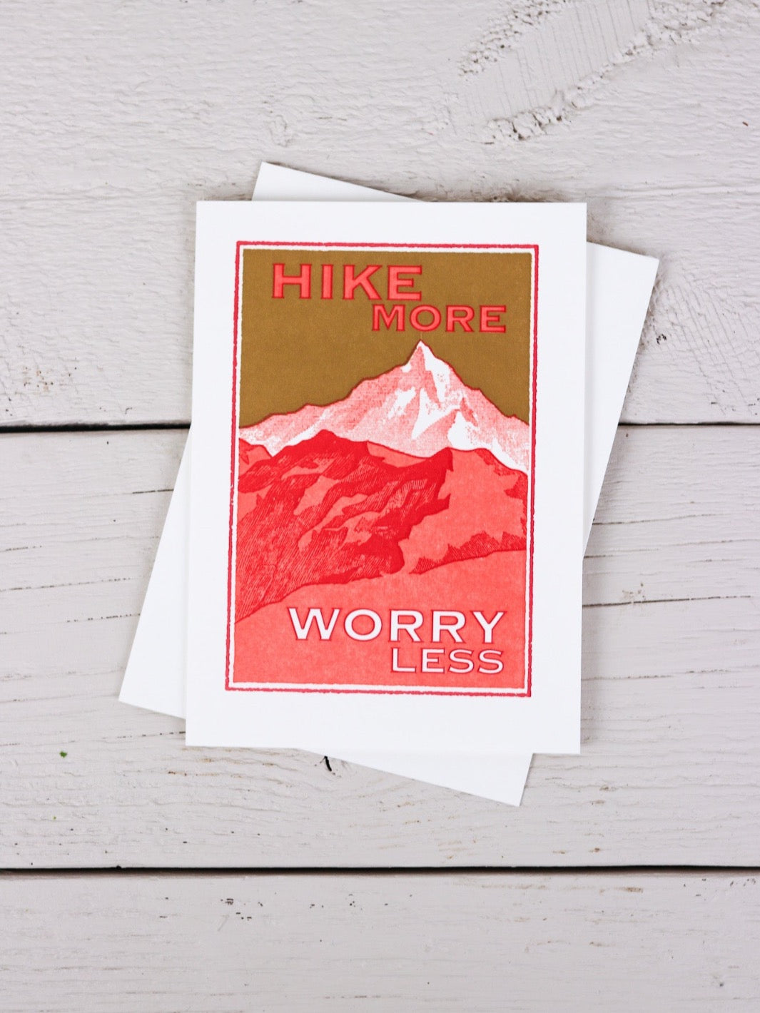 Hike More Worry Less Card - Heyday