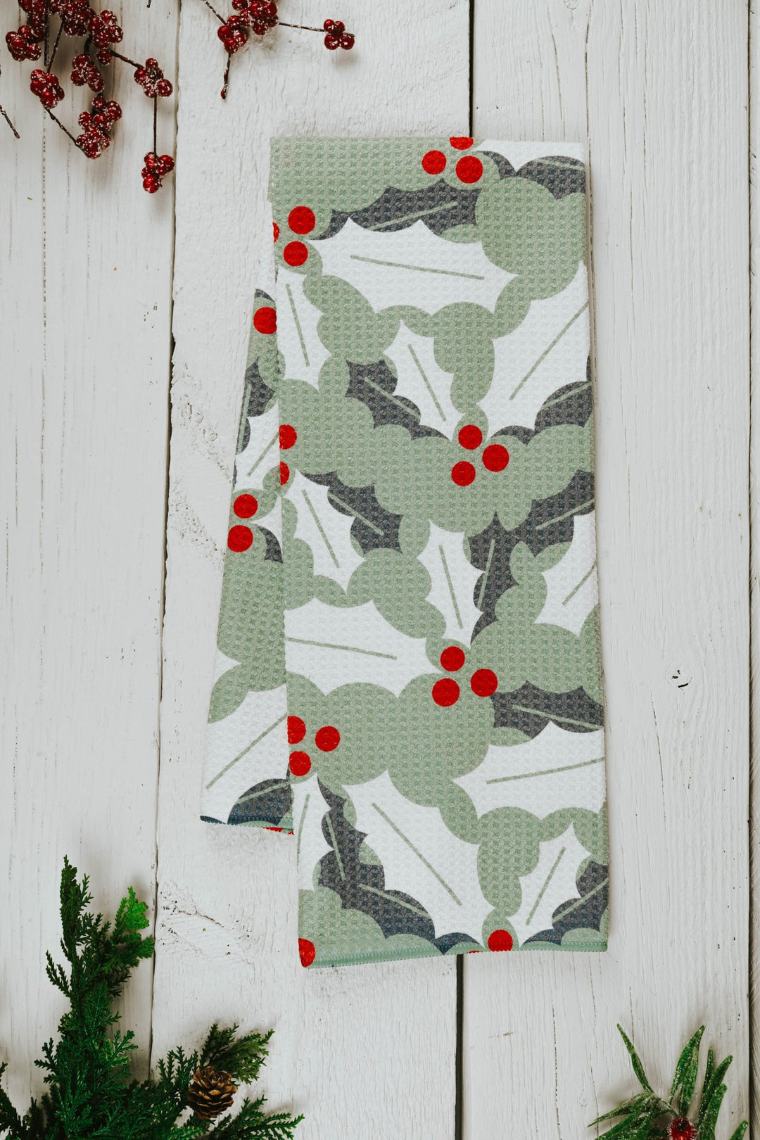 Holly Jolly Tea Towel - Heyday