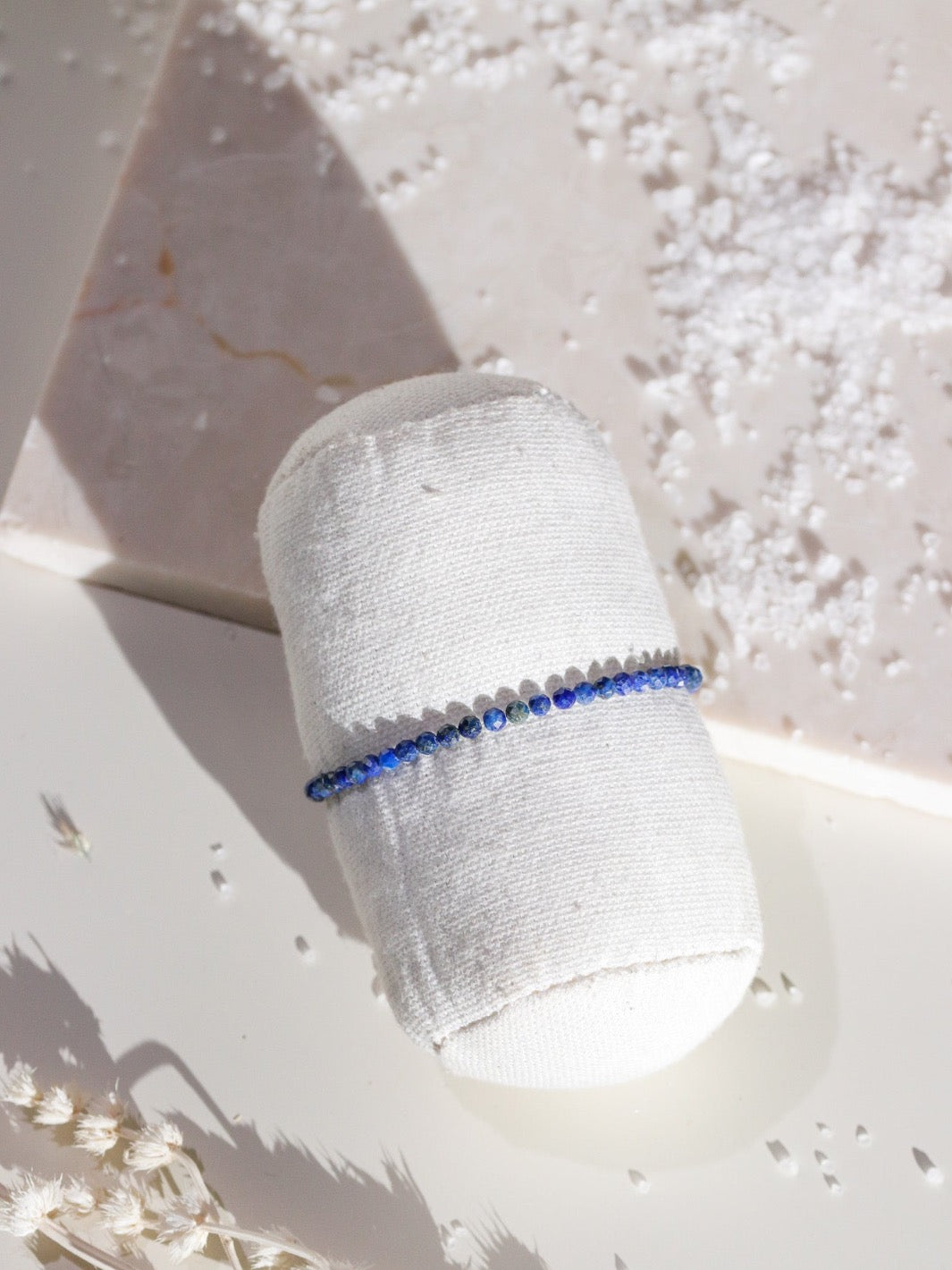 Lapis + Silver Stacking Bracelet - Heyday