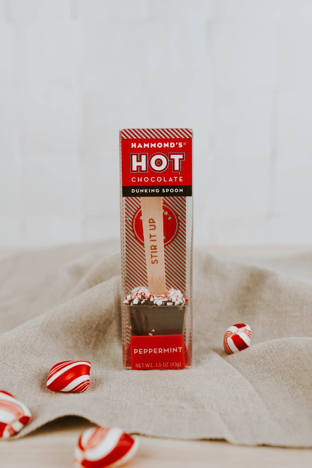 Peppermint Dark Chocolate Dunking Spoon - Heyday