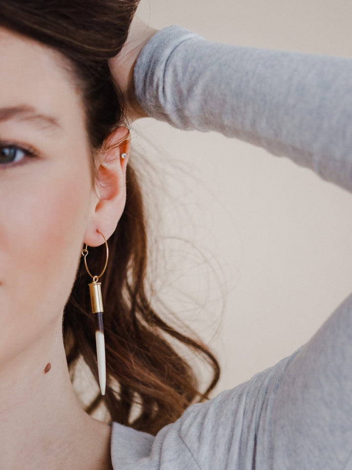 Quill Hoop Earrings - Heyday