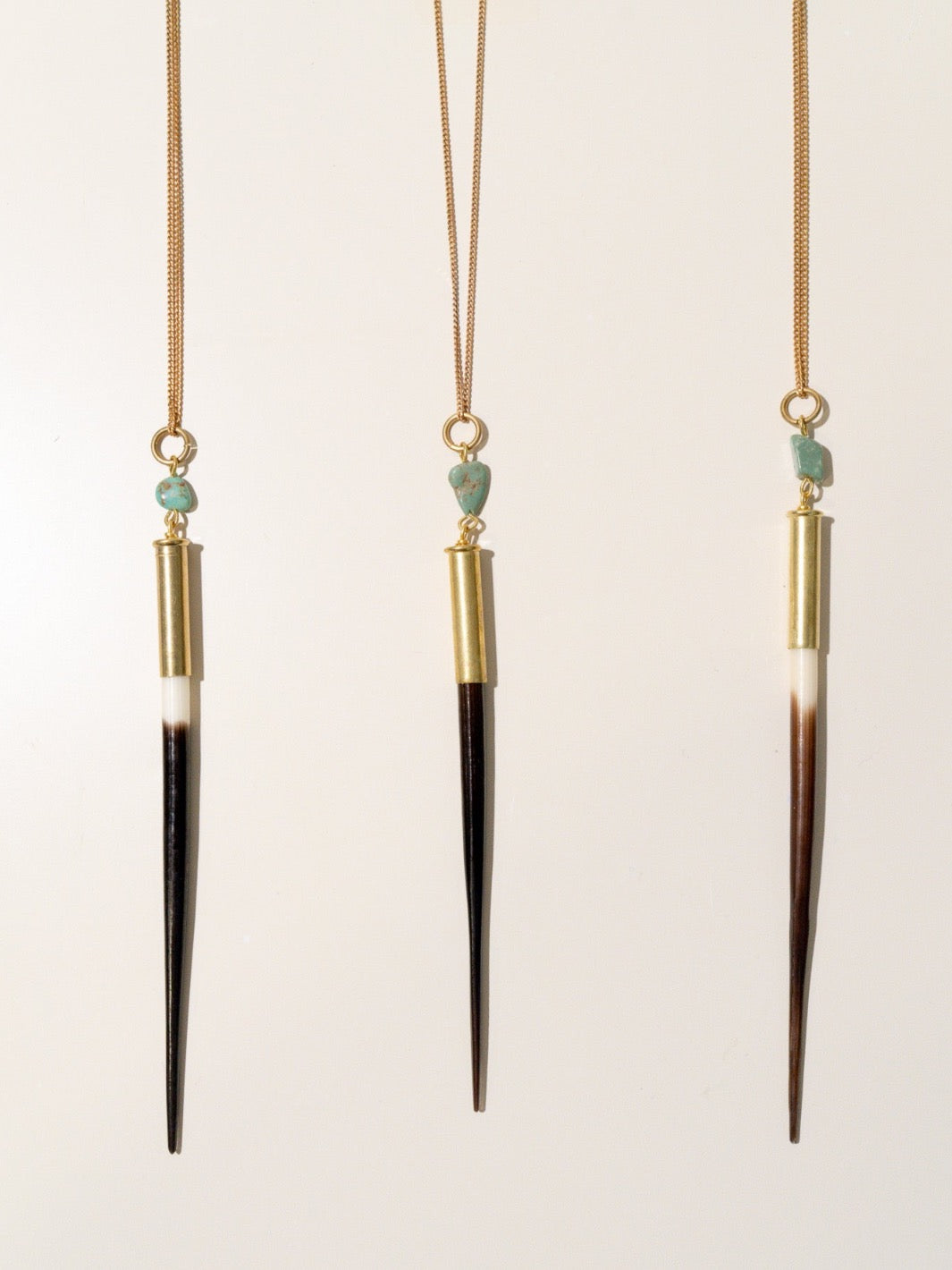 Quill + Turquoise Necklace - Heyday