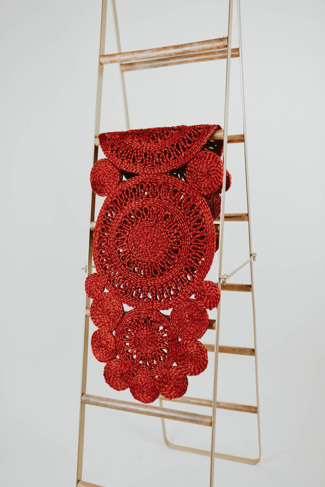 Red Jute Table Runner - Heyday