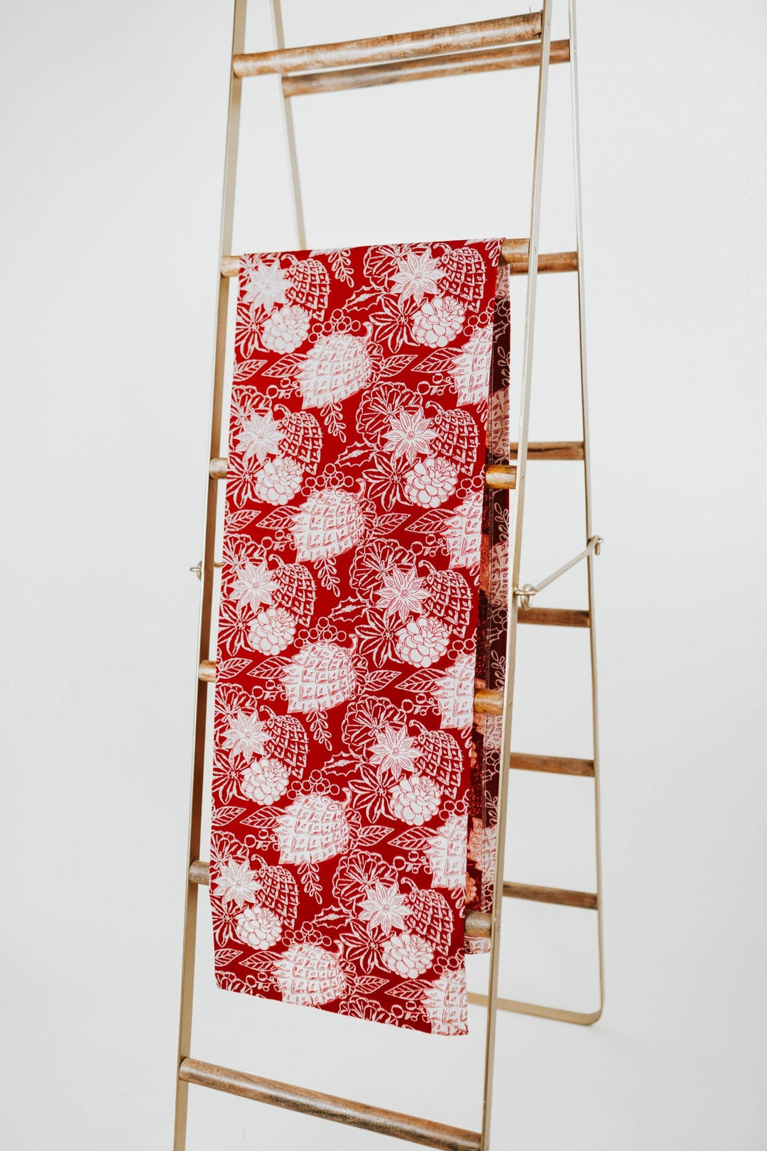 Red Pinecone Table Runner - Heyday