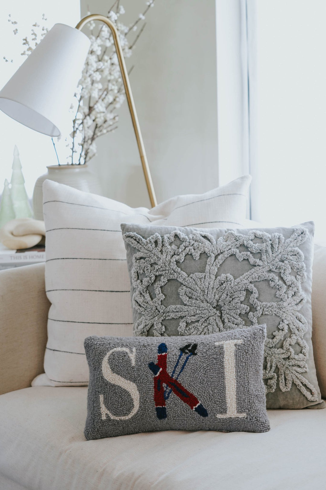 Ski Lumbar Pillow - Heyday