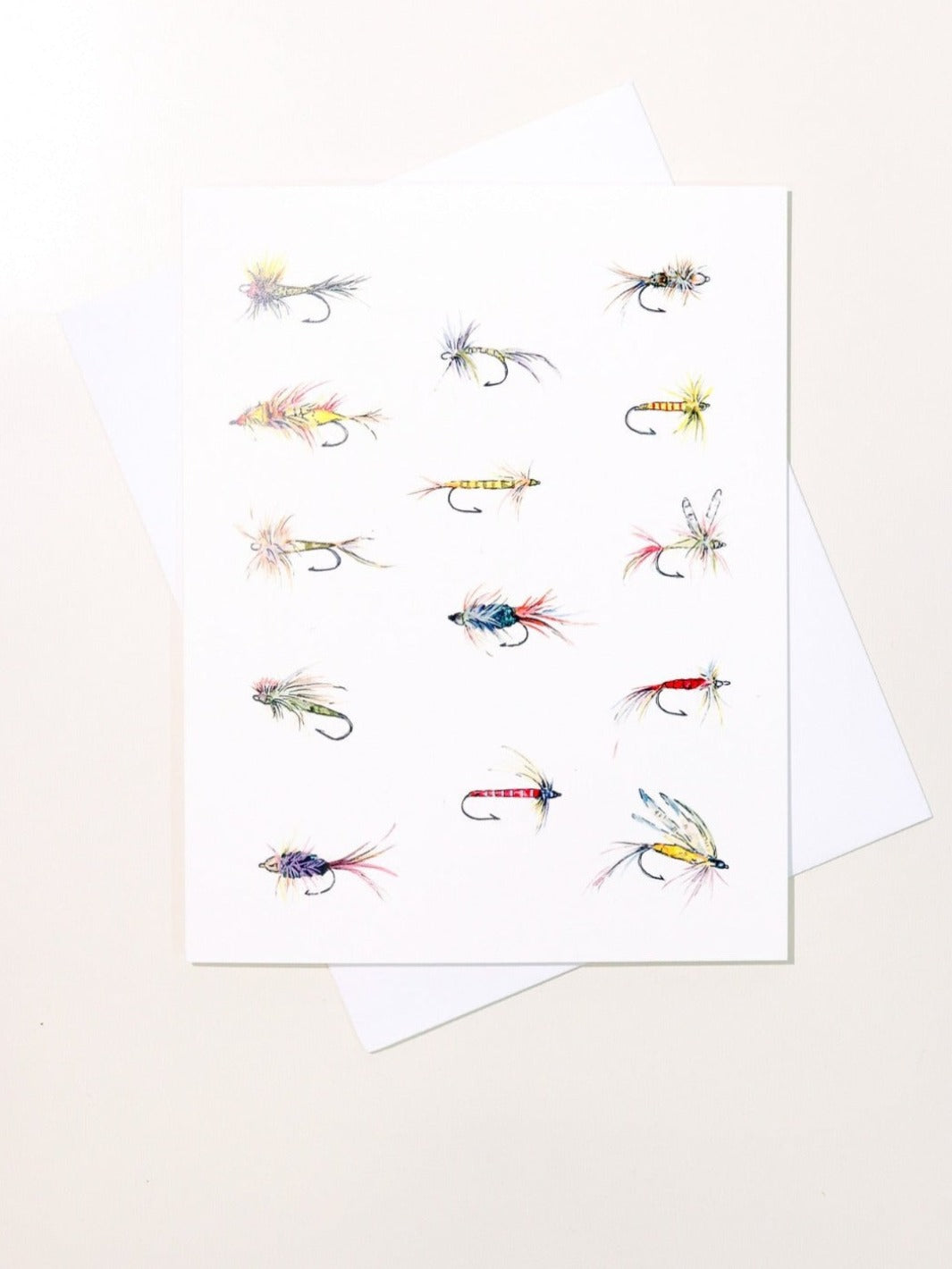 Tied Flies Card - Heyday
