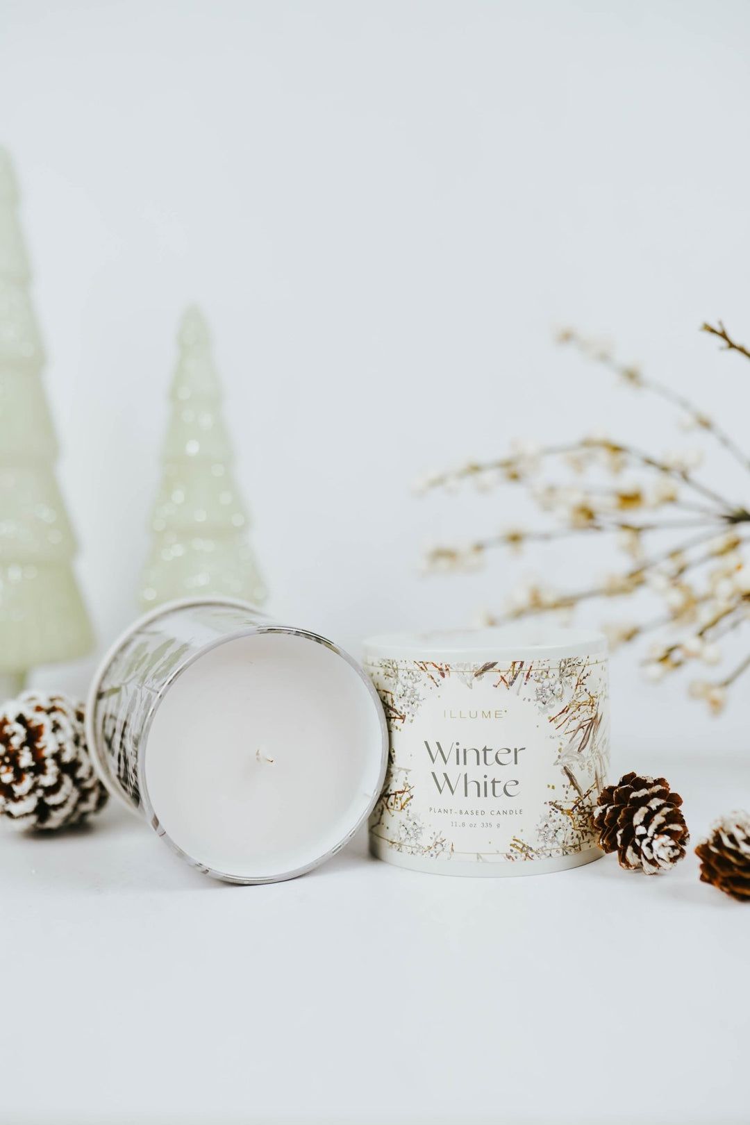 Winter White Large Tin Candle - Heyday