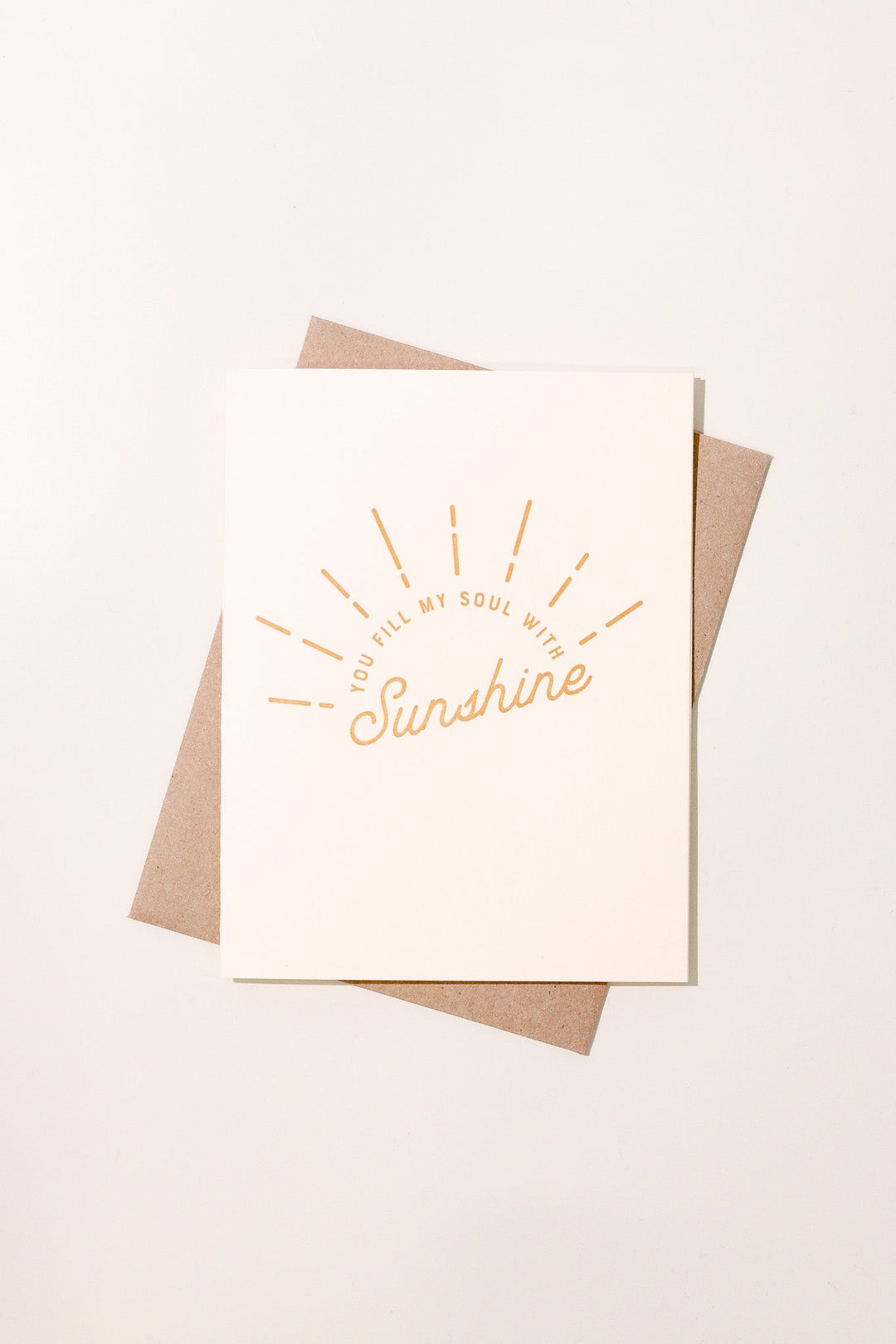 You Fill My Soul Card - Heyday