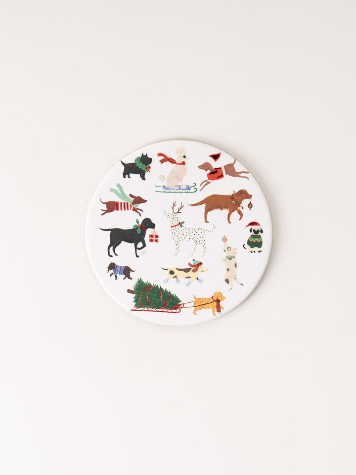 12 Dogs of Christmas Coaster - Heyday