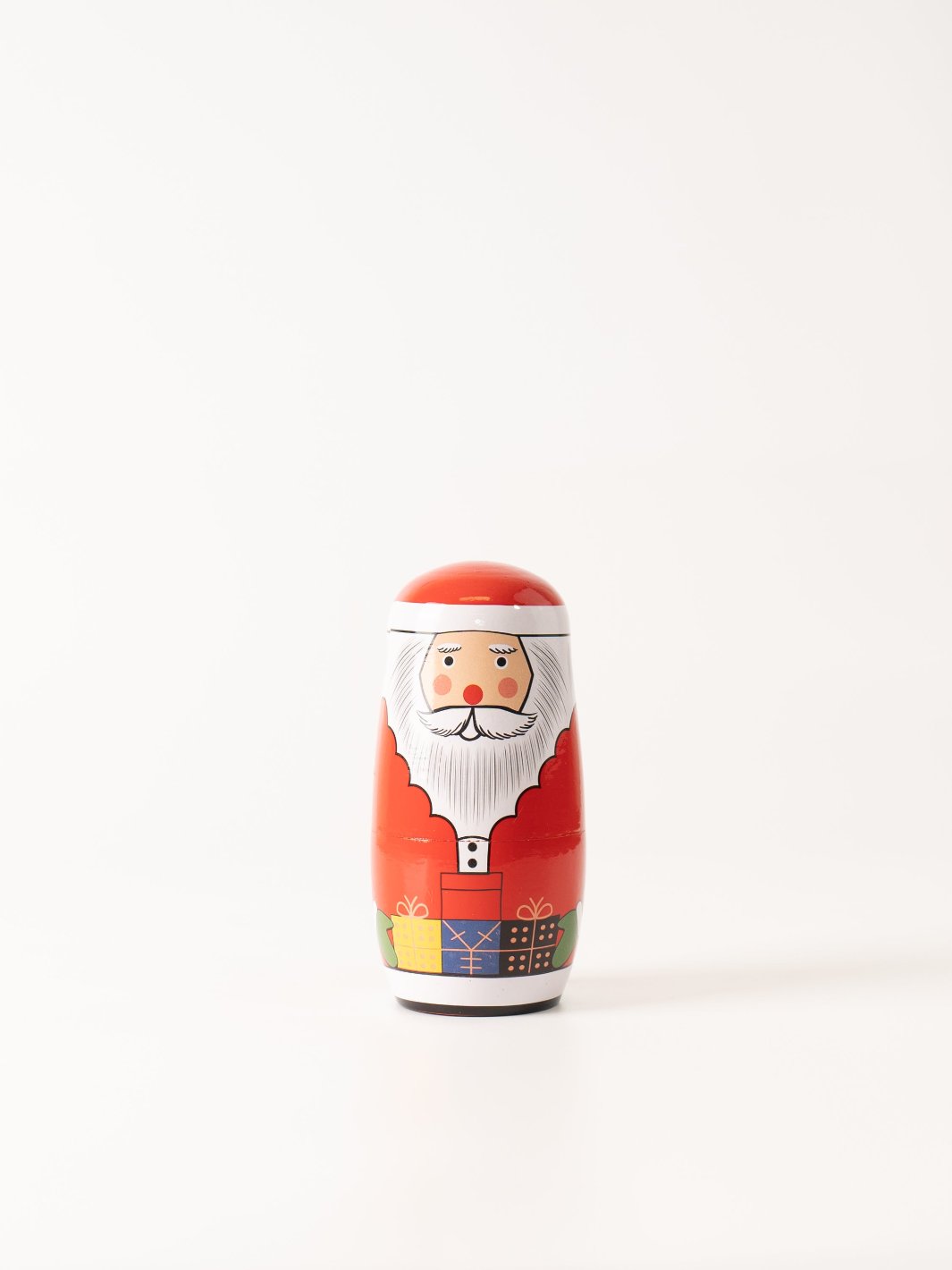 Wood Santa Nesting Dolls