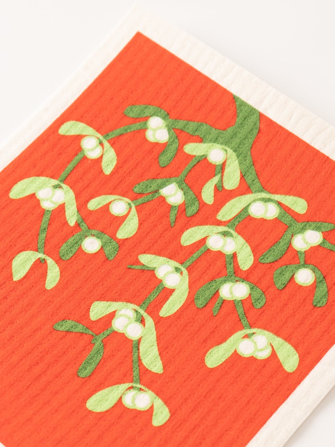 Mistletoe Swedish Dishcloth