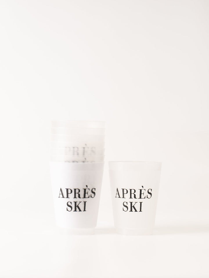 Apres Ski Frosted Cup Set