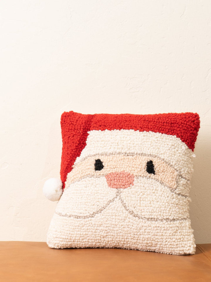 Santa Holiday Hook Pillow