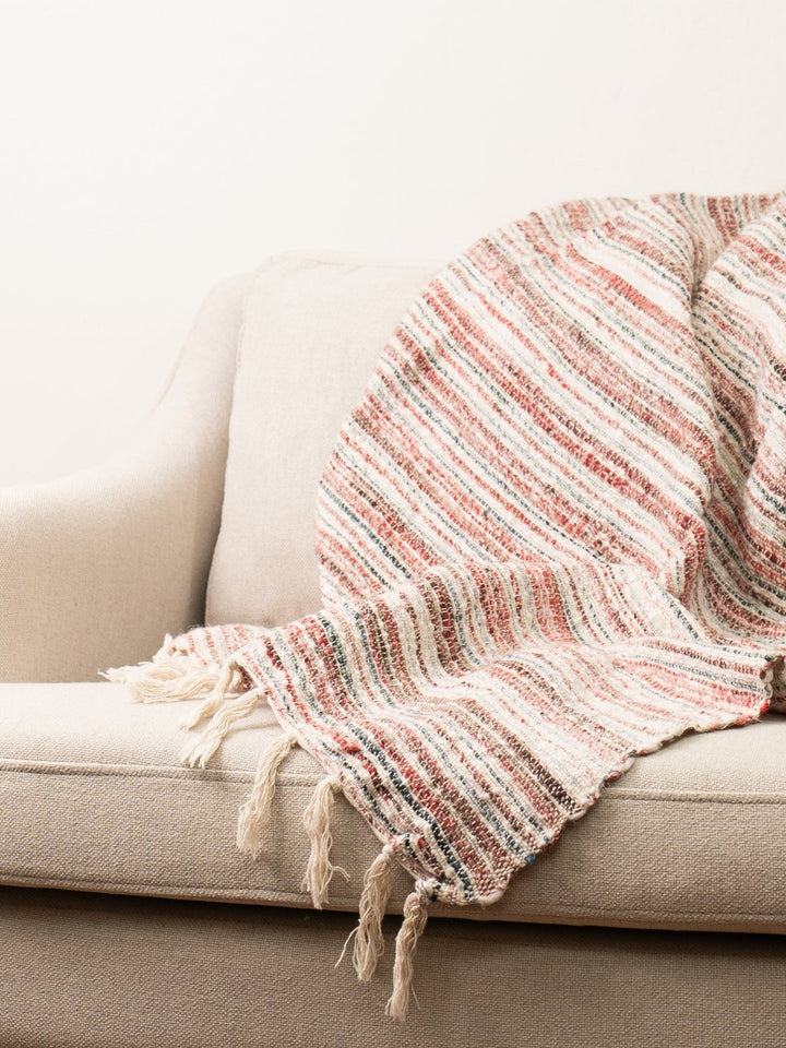 Wool Stripe Throw