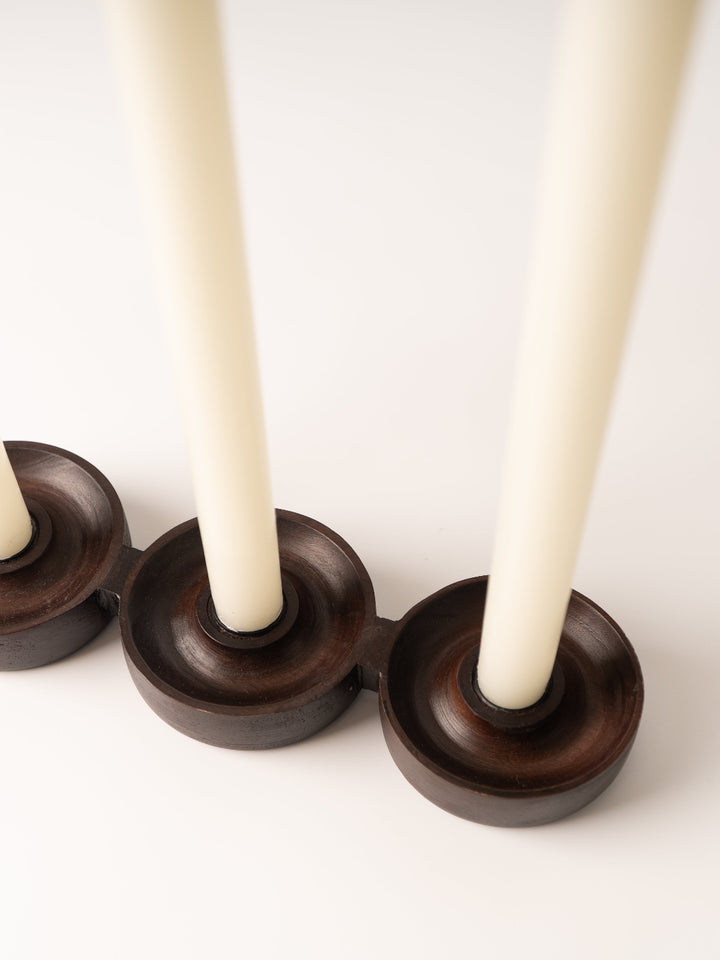 Mango Wood Taper Holder