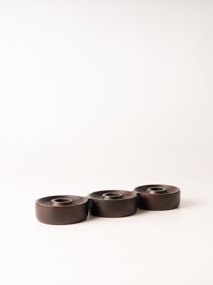 Mango Wood Taper Holder