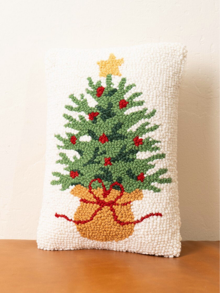 Christmas Tree Hook Pillow