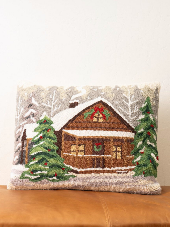 Holiday Woods Hook Pillow