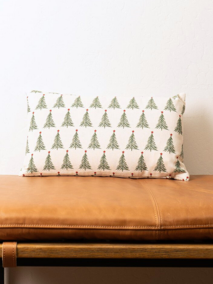 Christmas Tree Lumbar Pillow