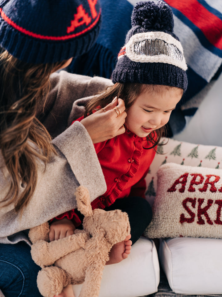 Ski Goggle Beanie Navy