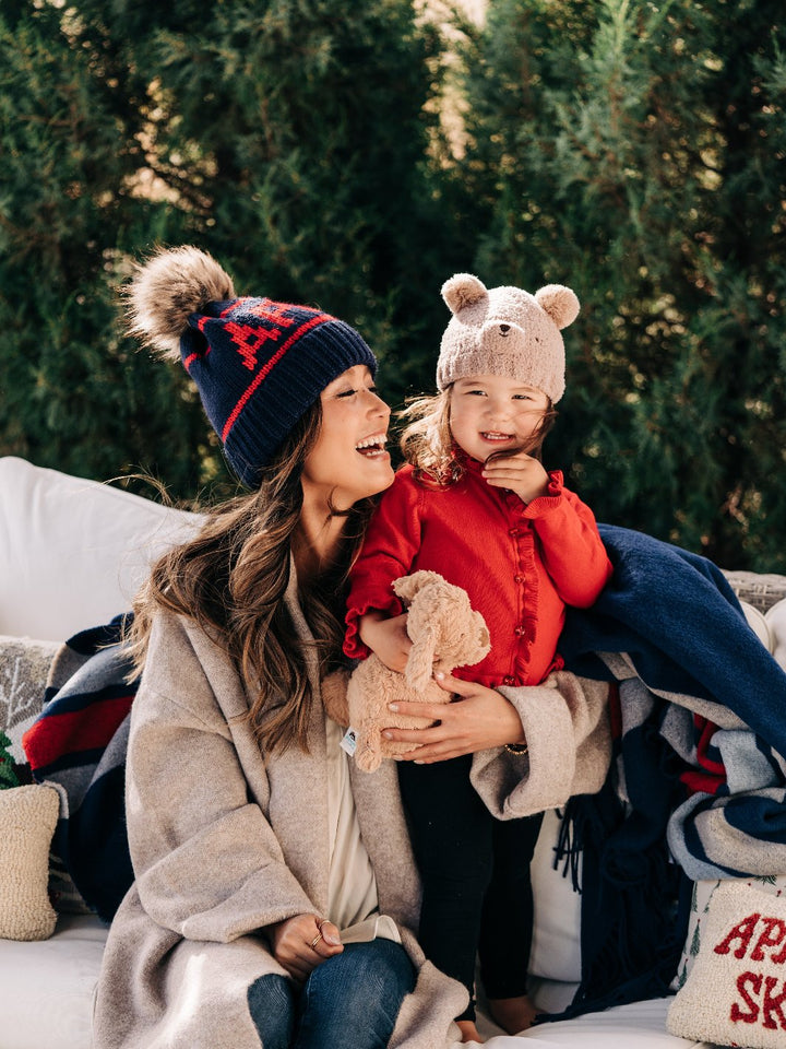 Brown Bear Toddler Beanie