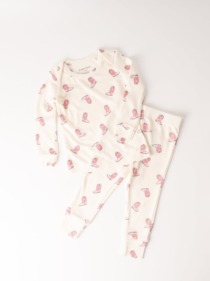 Cowgirl Boots Loungewear Set