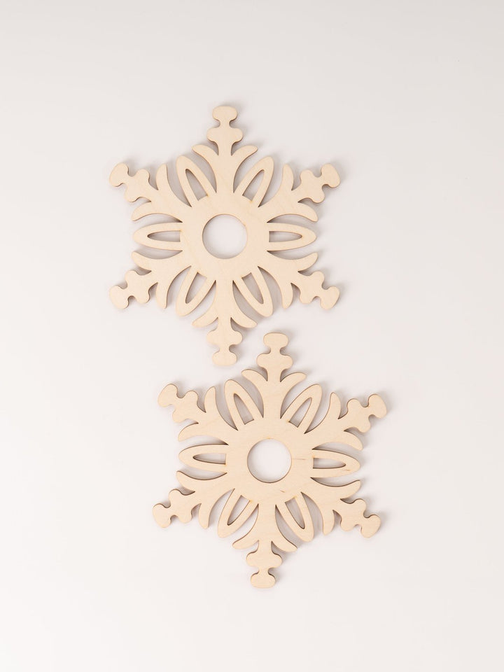 Snowflake Candle Huggers