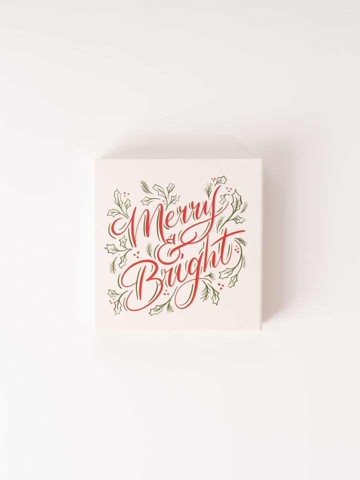 Merry & Bright Match Box