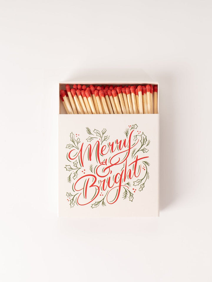 Merry & Bright Match Box