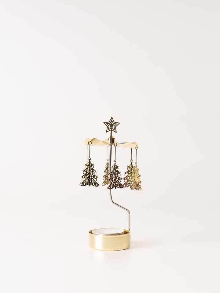 Christmas Tree Rotary Candleholder